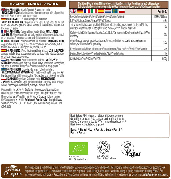 Organic Turmeric Powder