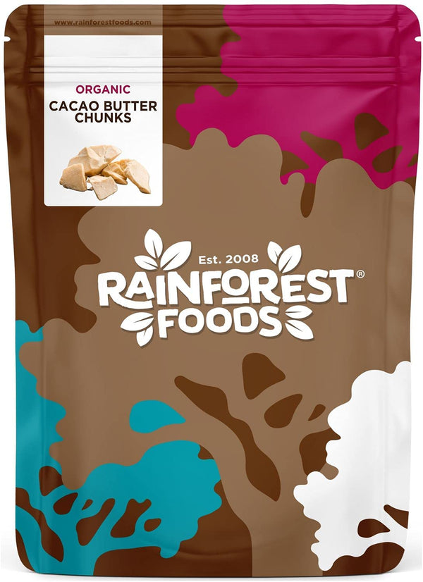 Organic Raw Cacao Butter Chunks